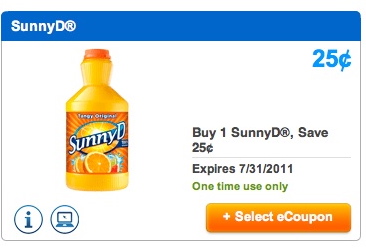 sunny d upromise1 July Upromise Coupons Ready To Load