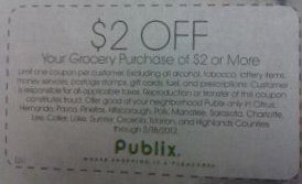 photo1 Super Quick Giveaway: Another Chance to Win $2 Publix Coupons