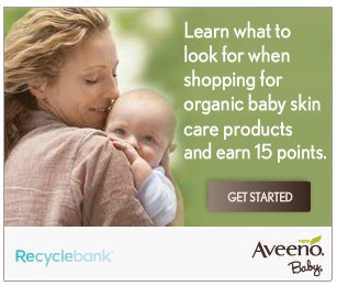 aveeno-baby aveeno baby 45 More Recyclebank Points Available Today