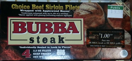 bubba publix Bubba Steaks As Low As $4 Per Pack At Publix