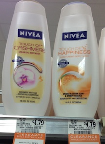 nivea clearance1 Nice Prices On Body Wash At Publix   Take Your Coupons When You Shop!