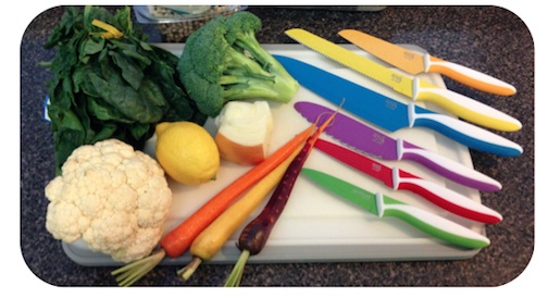 Good Cook Nonstick Cutlery Review & Giveaway good cook knives Good Cook Nonstick Cutlery Review & Giveaway