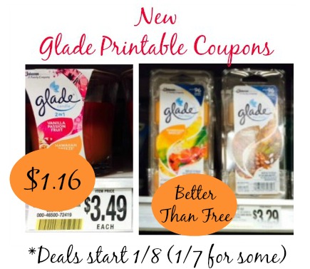 Tons of New Glade Coupons To Print Wax Melts Better Than Free