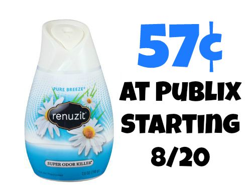 Renuzit Coupon - 57¢ Air Freshener Cones At Publix