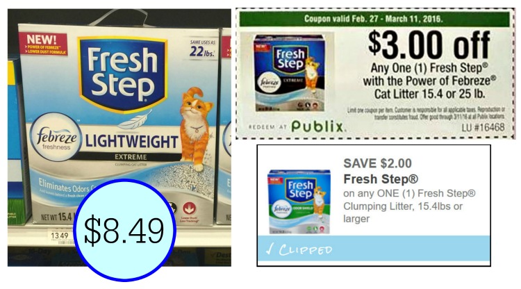 Fresh Step Coupon I Heart Publix