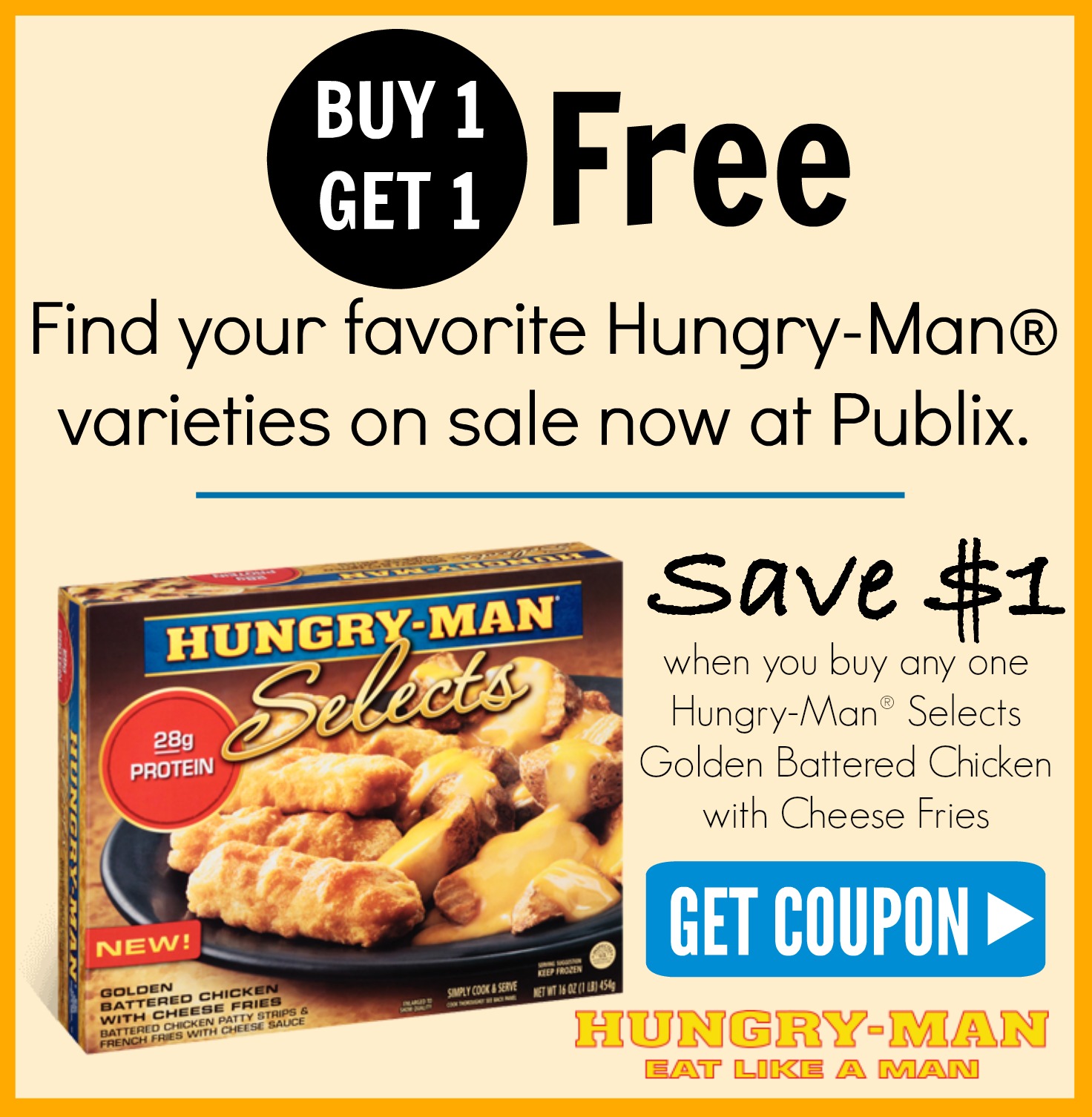 Hungryman coupon, I Heart Publix
