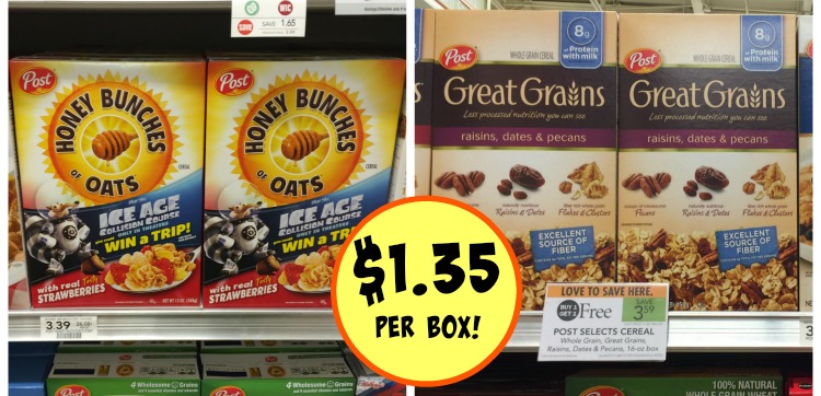post cereal coupon, I Heart Publix
