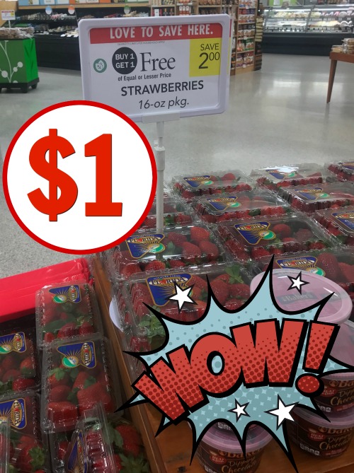Stock Up On Strawberries For 1 At Publix!