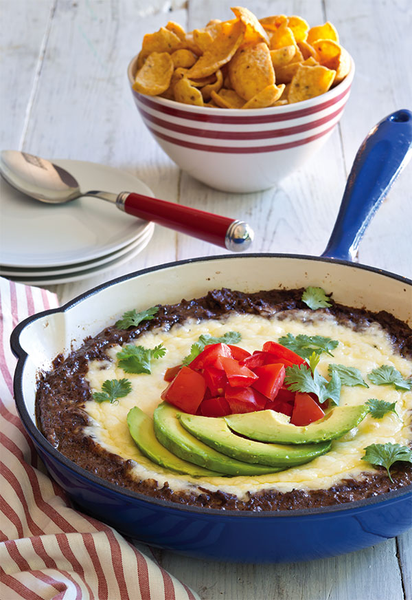 Black Bean Queso Dip Made With Community Coffee + Tailgate Traditions