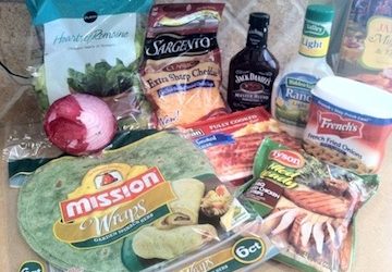 Passionate Penny Pincher Recipe – Barbecue Chicken Wrap