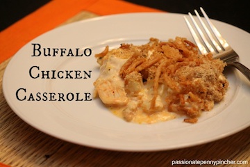 buffalo chicken casserole
