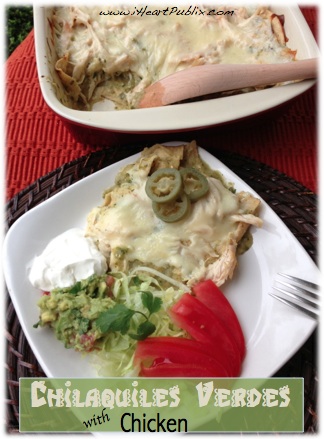 Chilaquiles Verdes With Chicken
