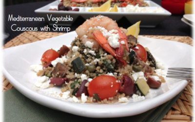 Publix Super Meals – Mediterranean Vegetable Couscous with Shrimp + Win A Set Of Produce Keepers!