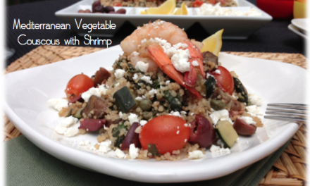 Publix Super Meals – Mediterranean Vegetable Couscous with Shrimp + Win A Set Of Produce Keepers!