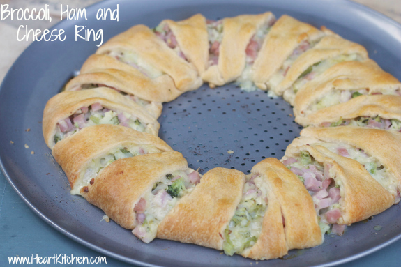 Broccoli, Ham and Cheese Ring – Publix Menu Plan Recipe