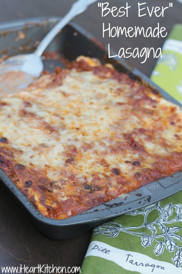Publix Super Meal – “Best Ever” Homemade Lasagna