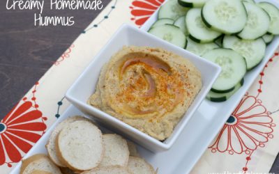 Publix Sale Reminder + My Creamy Homemade Hummus Recipe