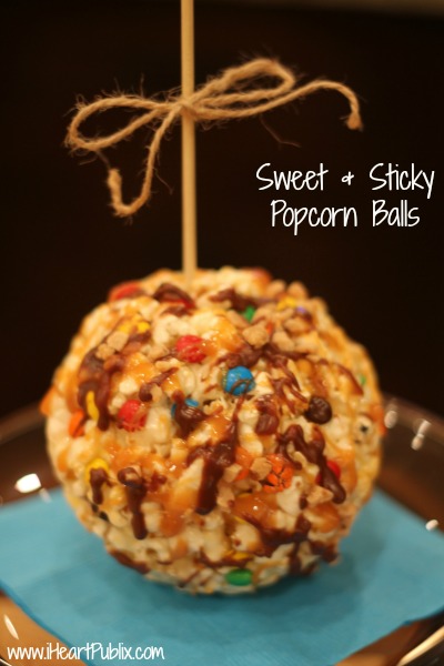 Sweet & Sticky Popcorn Balls