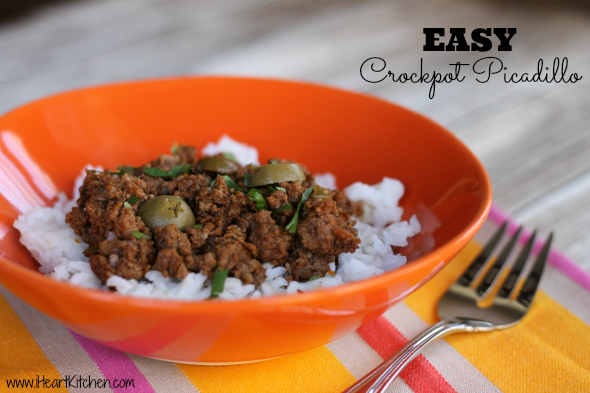 Publix Super Meal – Easy Crockpot Picadillo