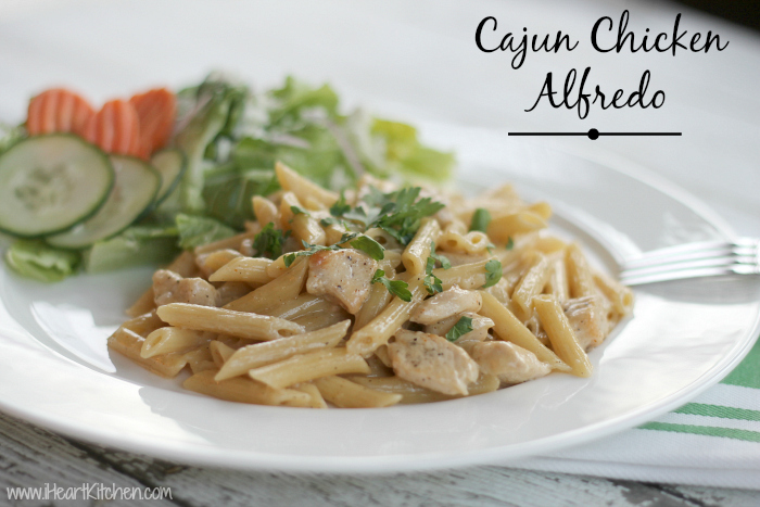 Cajun Chicken Alfredo – One Pot Wonder!