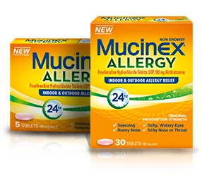Mucinex® Allergy To Relieve Your Worst Allergy Symptoms – Get Great Relief & Great Savings!