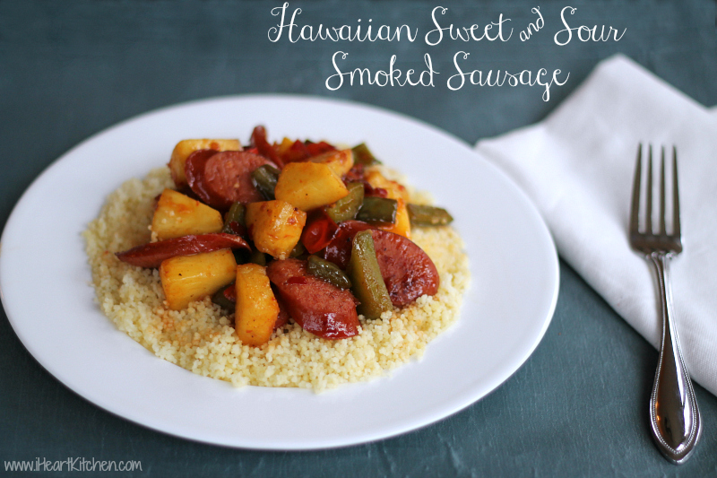 Hawaiian Sweet & Sour Smoked Sausage Recipe
