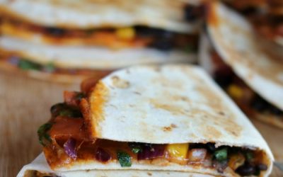 Black Bean Quesadillas (Easy & Delicious!)