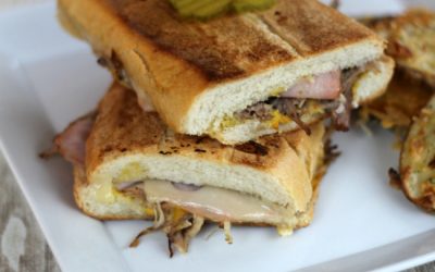Cuban Sandwich (Slow Cooker Pulled Pork Recipe)