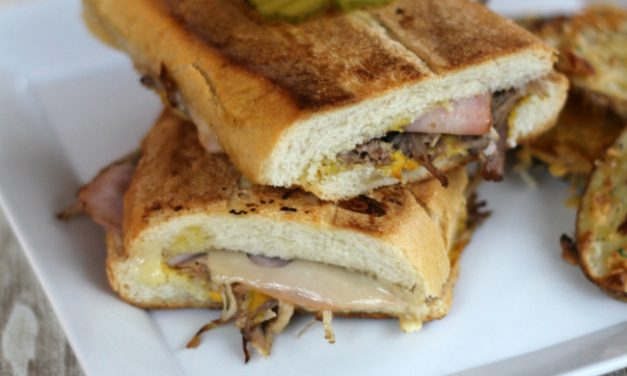 Cuban Sandwich (Slow Cooker Pulled Pork Recipe)