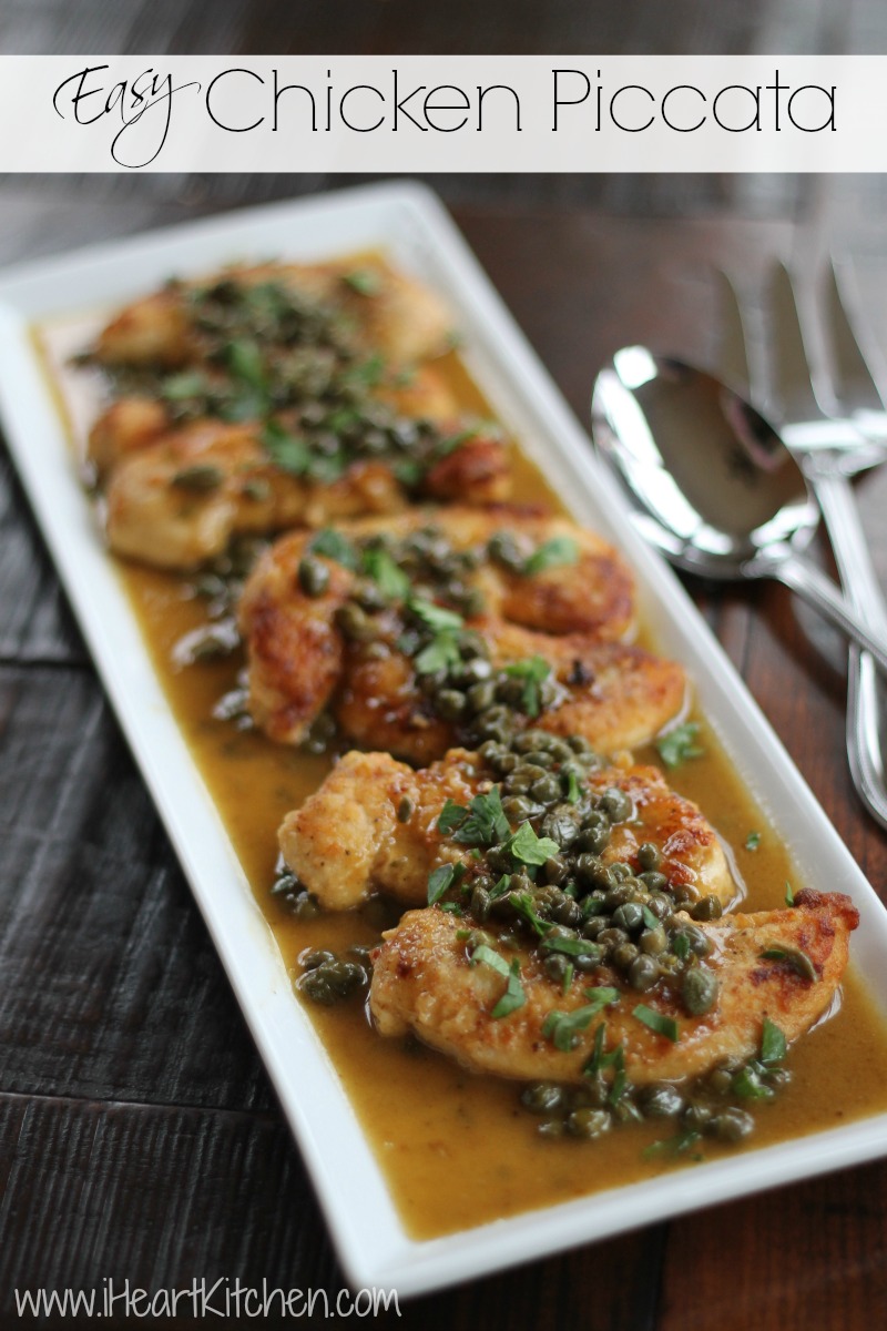 Easy Chicken Piccata Recipe