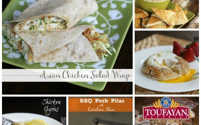 Asian Chicken Salad Wrap + Toufayan Recipe Challenge (One Reader Wins $100 Publix Gift Card!)