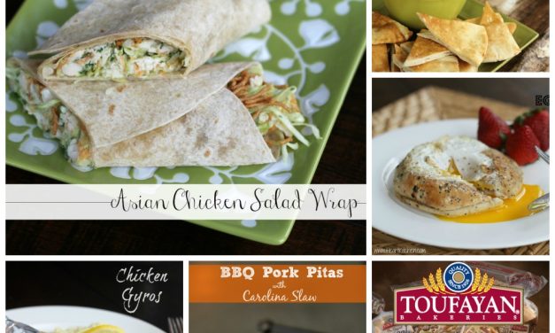 Asian Chicken Salad Wrap + Toufayan Recipe Challenge (One Reader Wins $100 Publix Gift Card!)