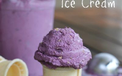 Blueberry Cheesecake Ice Cream Recipe