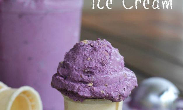 Blueberry Cheesecake Ice Cream Recipe