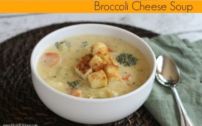Broccoli Cheese Soup Recipe