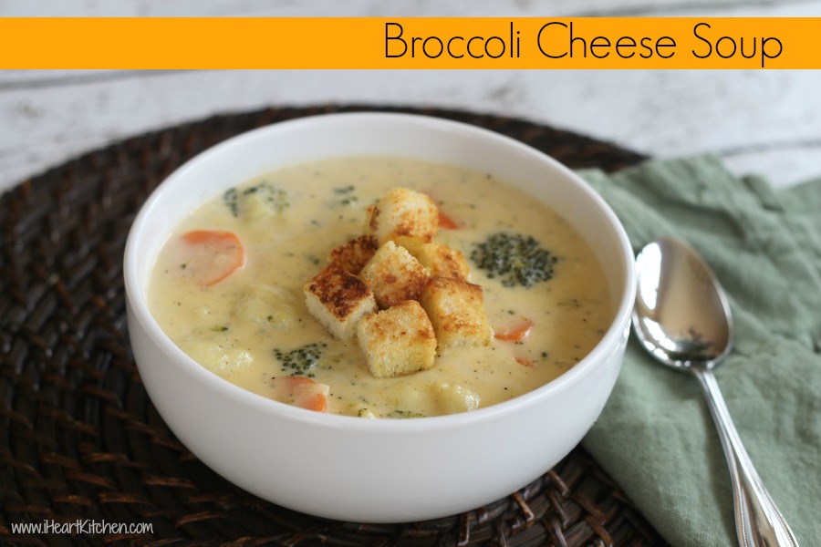 Broccoli Cheese Soup Recipe