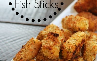 Skinny Baked Fish Sticks (or Crispy Homemade Fish Sticks!)