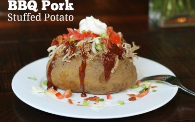 BBQ Pork Stuffed Potatoes