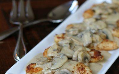 Dijon Chicken With Mushrooms