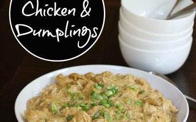 Slow Cooker Chicken & Dumplings