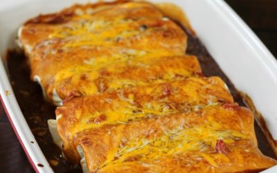 Beef & Bean Burritos (In Sauce)