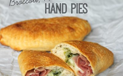 Broccoli, Ham & Cheese Hand Pies