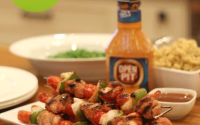 Open Pit Sweet & Tangy Barbecue Chicken Kabobs