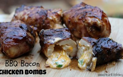 BBQ Bacon Chicken Bombs