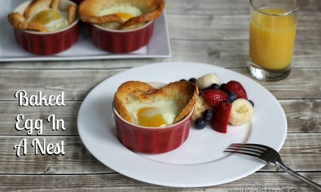 Baked Egg In A Nest Recipe + One Reader Wins A Year’s Worth Of Safest Choice™ Eggs & Prize Pack!