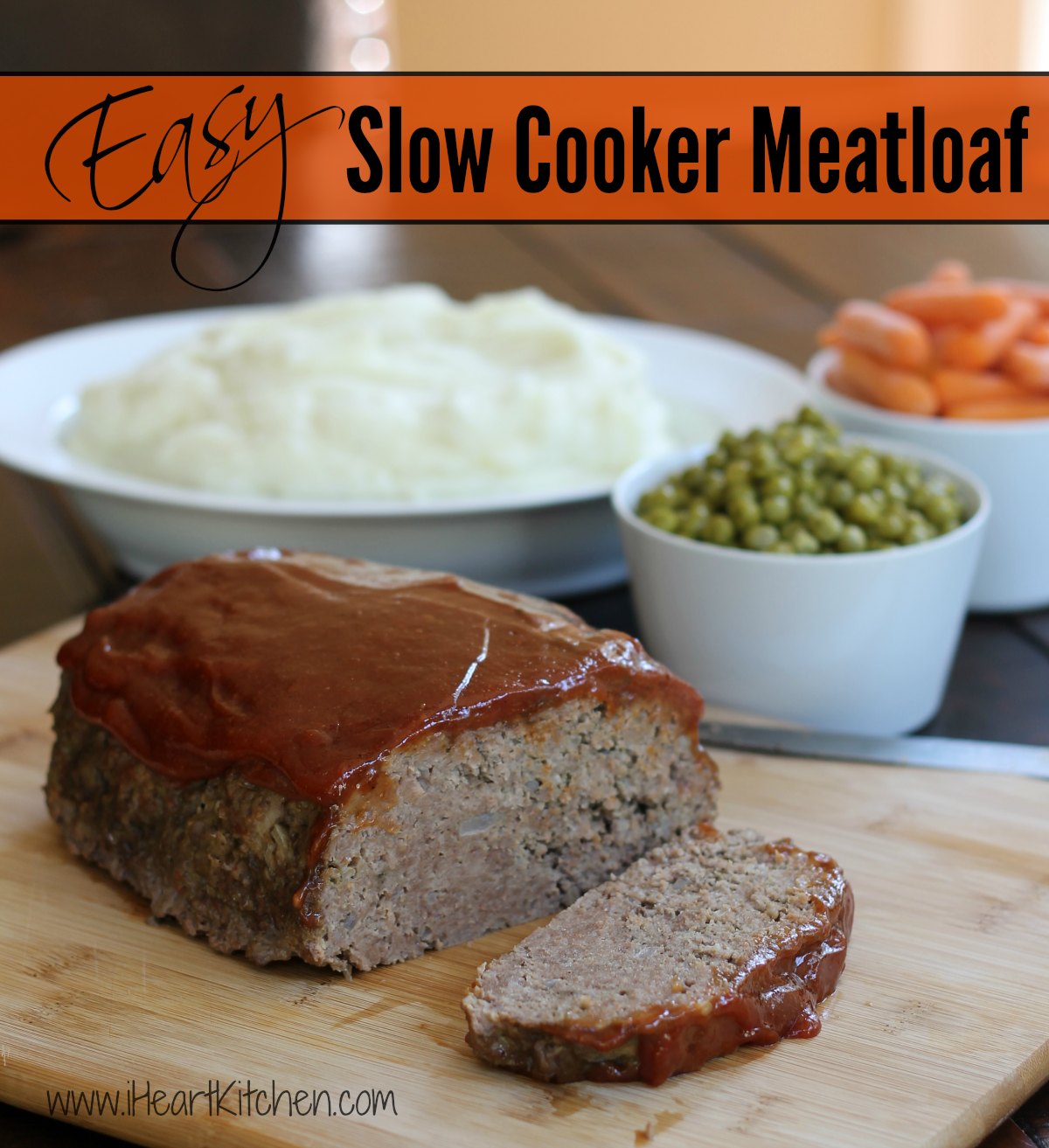 Easy Slow Cooker Meatloaf