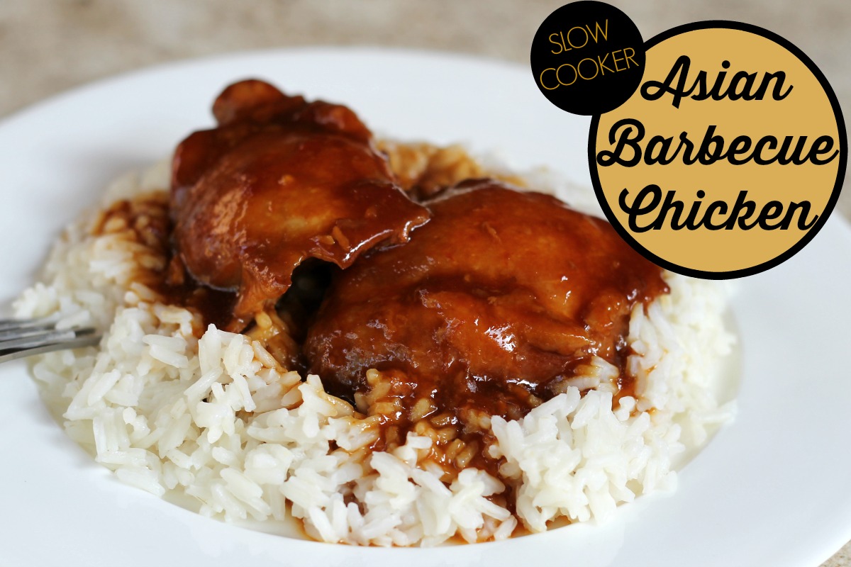 Slow Cooker Asian Barbecue Chicken