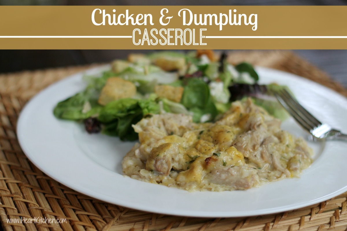 Chicken & Dumpling Casserole