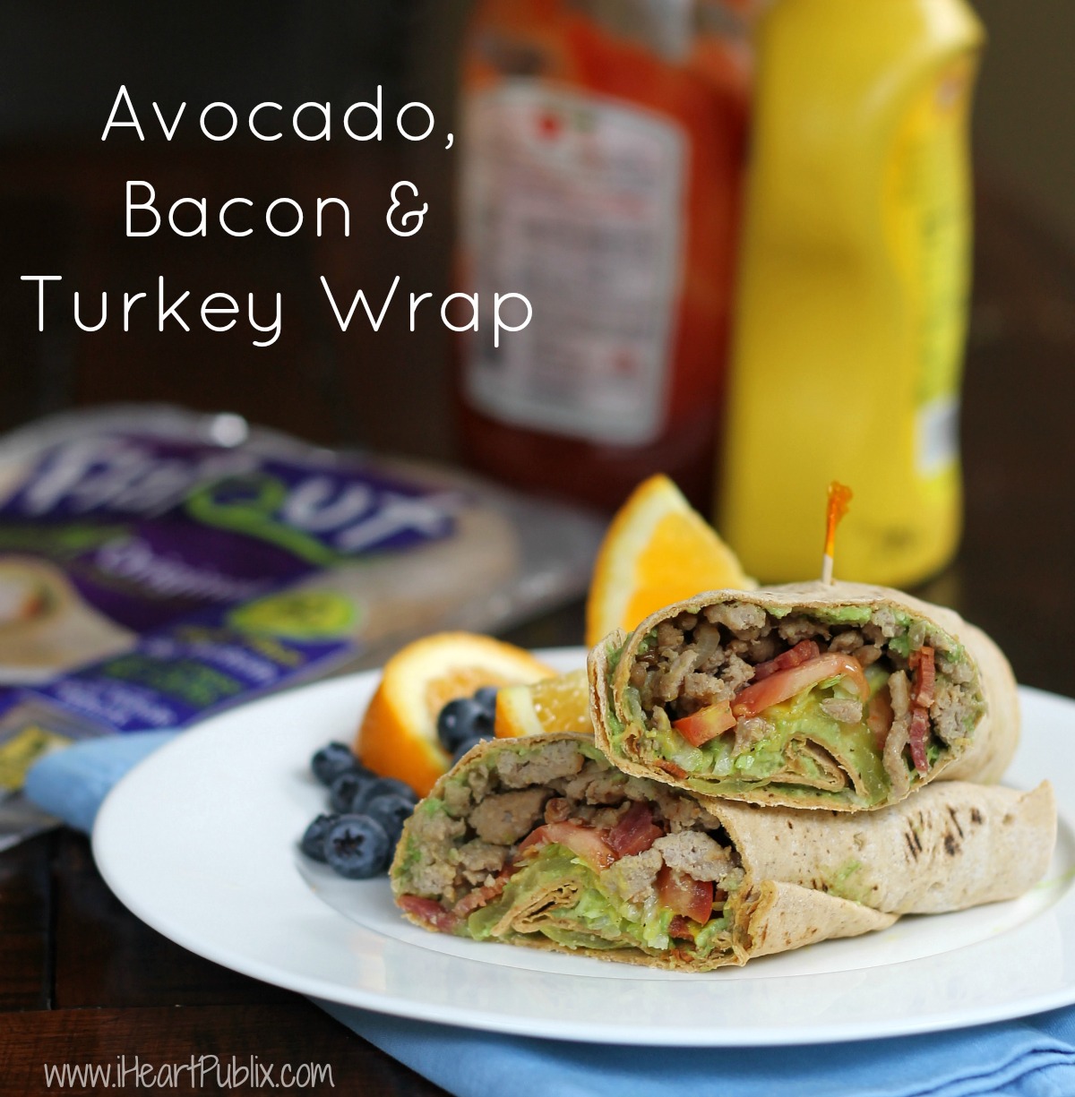 Avocado, Bacon & Turkey Wrap