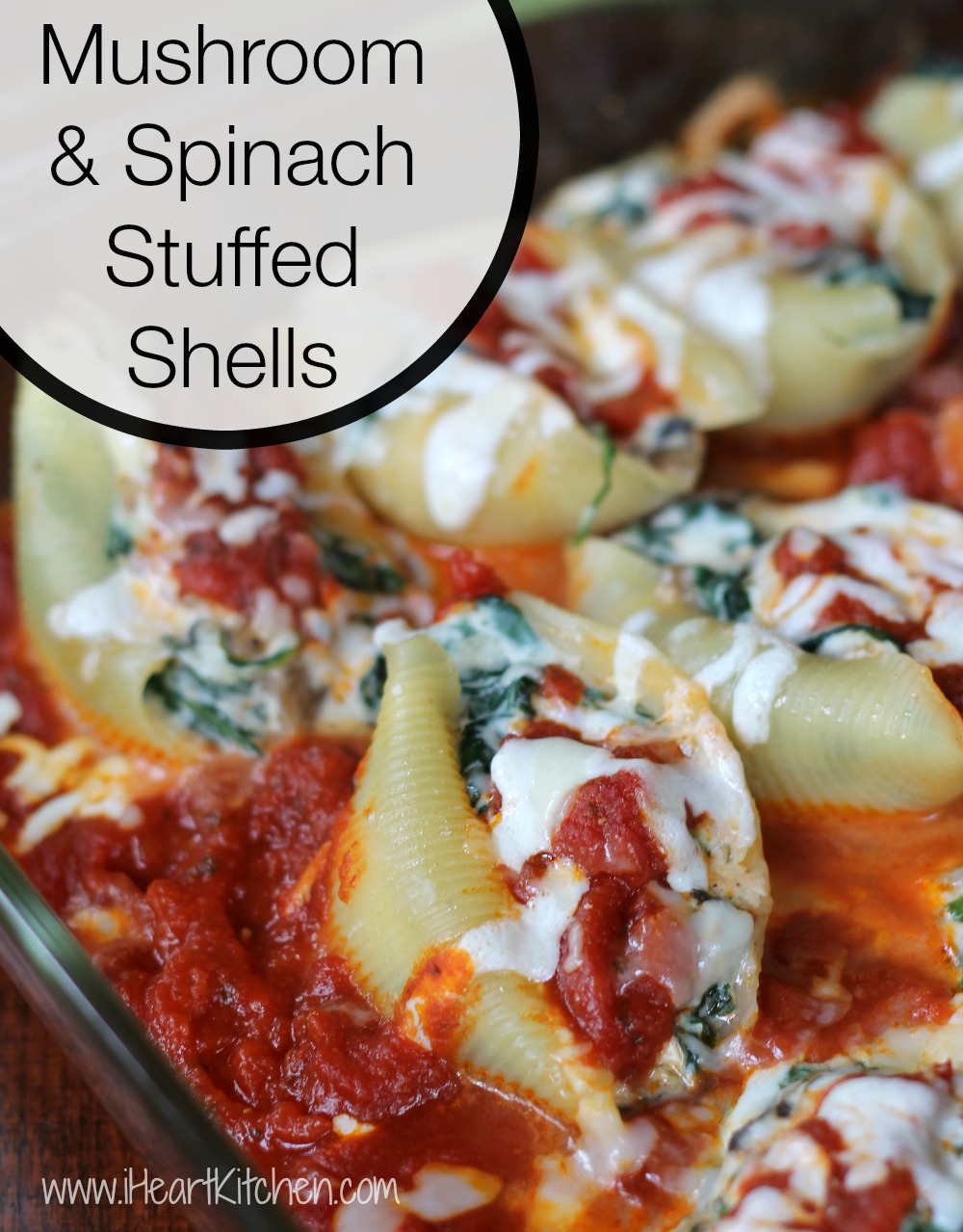 Mushroom & Spinach Stuffed Shells